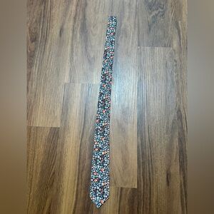 Floral Patterned Tie - Curated Basics New York 100% Cotton